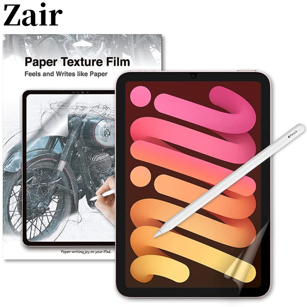 Paper Touch Film For Apple iPad Mini 6 Screen Protector Mini6 6th 8.3 inch A2568 Writing Painting Matte Cover Soft Film: Default Title