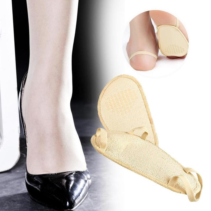 Hoge Hakken Anti-Slip Voet Pad Spons Zorg Voorste Voet Sling Onzichtbare Sokken Kleur Ademend Voet Half Pad Zachte pad Zomer S Y0Y9