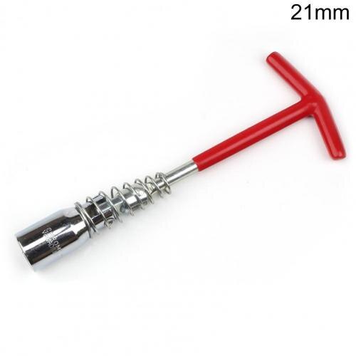 Llave de vaso con forma de T para coche, herramienta manual multifunción, herramientas manuales de reparación, llaves inglesas, 14/16/21mm: 21mm