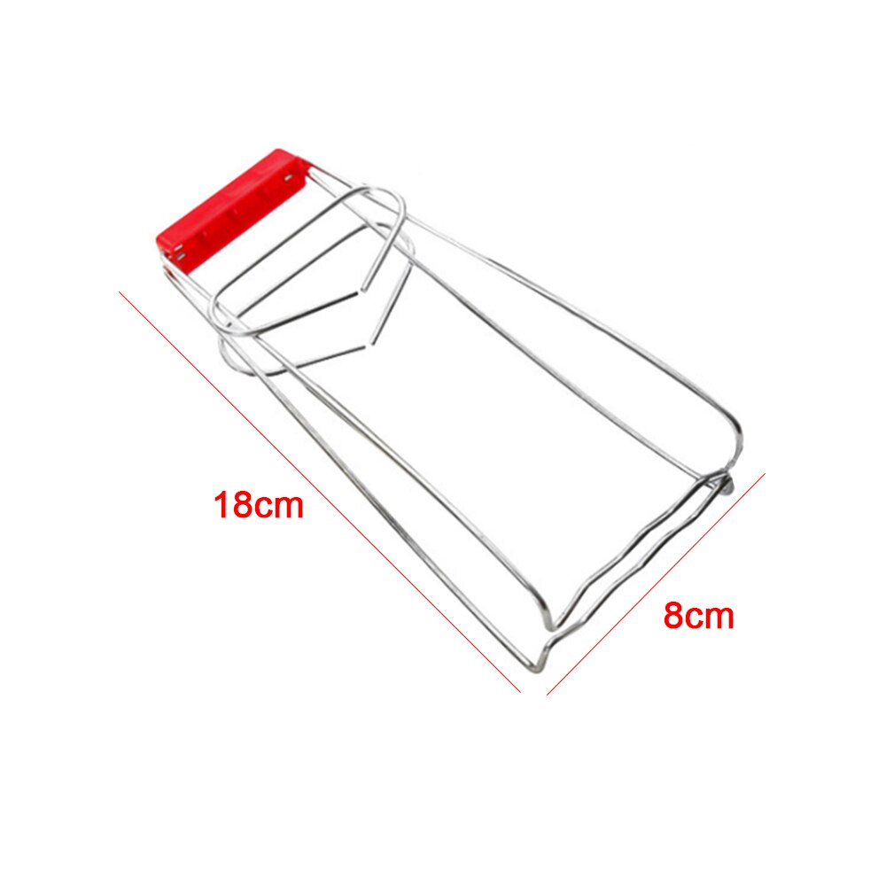 Stainless Steel Foldable Dish Plate Bowl Clip Heat Insulation Plate Anti Clamp Gripper Kitchen Accessories