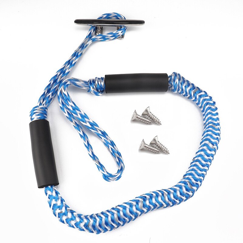 Boat dock line bungee linor för båtar båttillbehör pontontillbehör med 6 tums låsbult