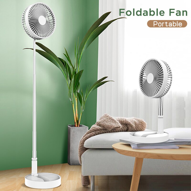 Draagbare Usb Fans Telescopische Opvouwbare Mini Ventilator Elektrische Led Fan Air Conditioner Cooler Usb Oplaadbare Kleine Bureau Tafel Fans