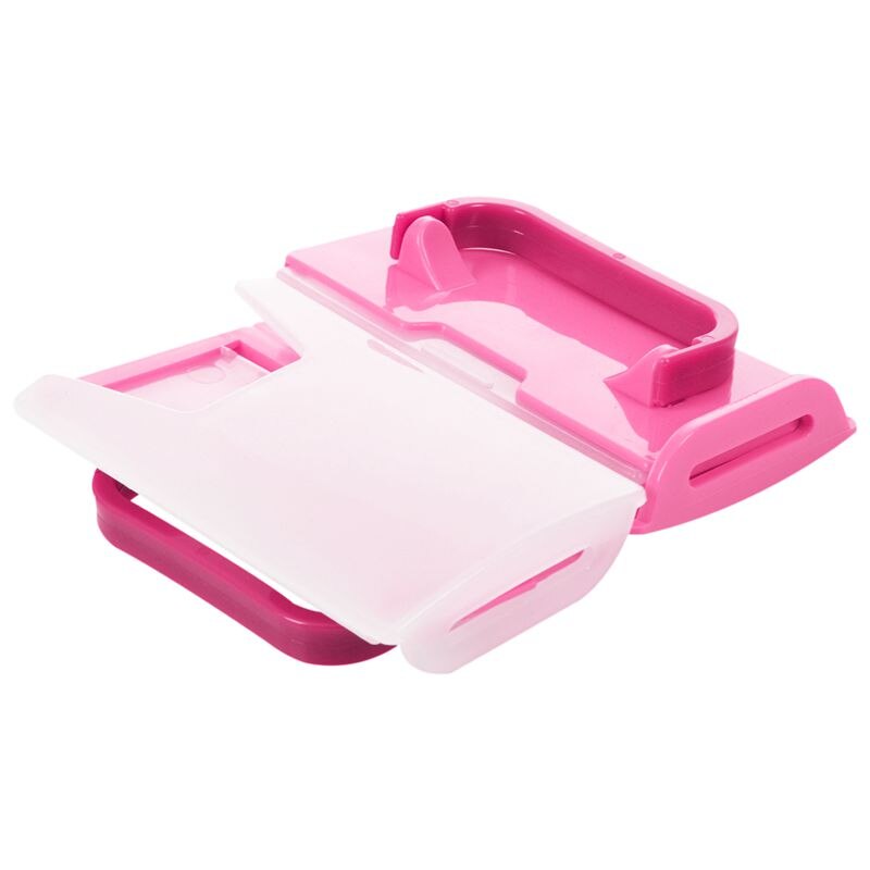 Baby Child Universal Juice Pouch Milk Box Holder Cup Toddler Self-Helper pink