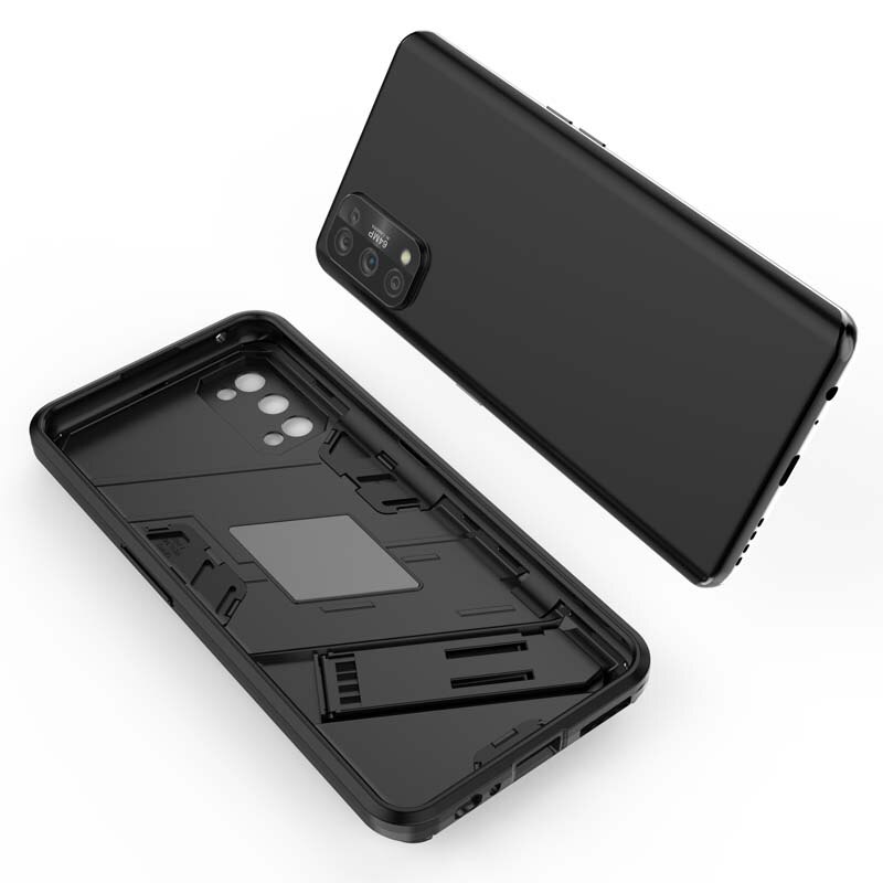 Funda armadura para teléfono Realme 7 Pro, carcasa de silicona a prueba de golpes, para Oppo Realme 7 4G 7Pro RMX2155