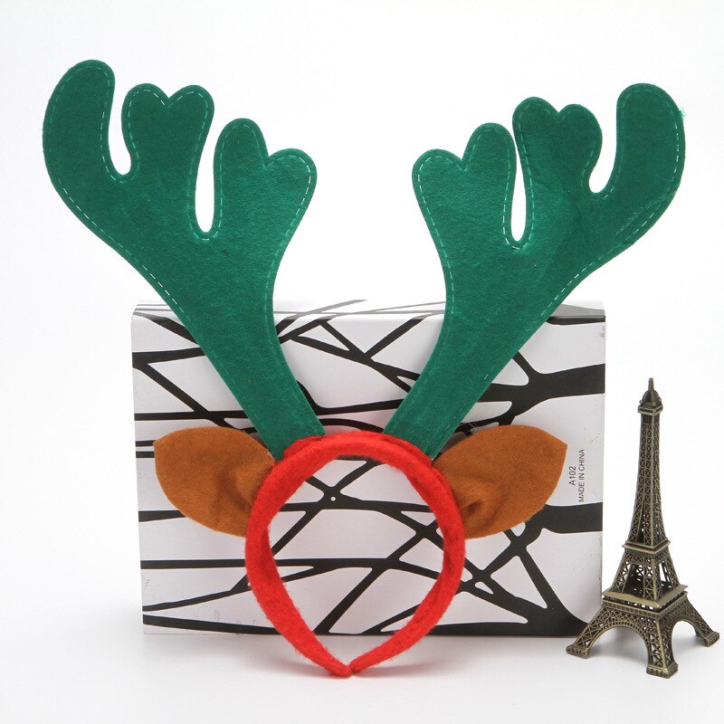 Bois bandeau décorations de noël pour la maison noël Festival fête ornements nouvel an décor enfants cheveux accessoires