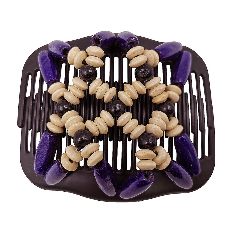 Peigne magique Vintage pour femmes, accessoires pour cheveux, perles élastiques, porte-chignon, pinces à cheveux, peigne à griffes, couvre-chef extensible, coiffure