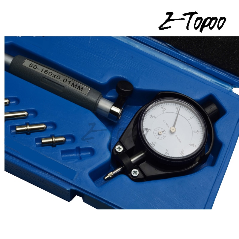 50-160MM 35-50MM 0.01mm Dial Bore Gauge Indicator Diameter Indicators Precision Engine Cylinder Measuring Test Kit Tool Meter