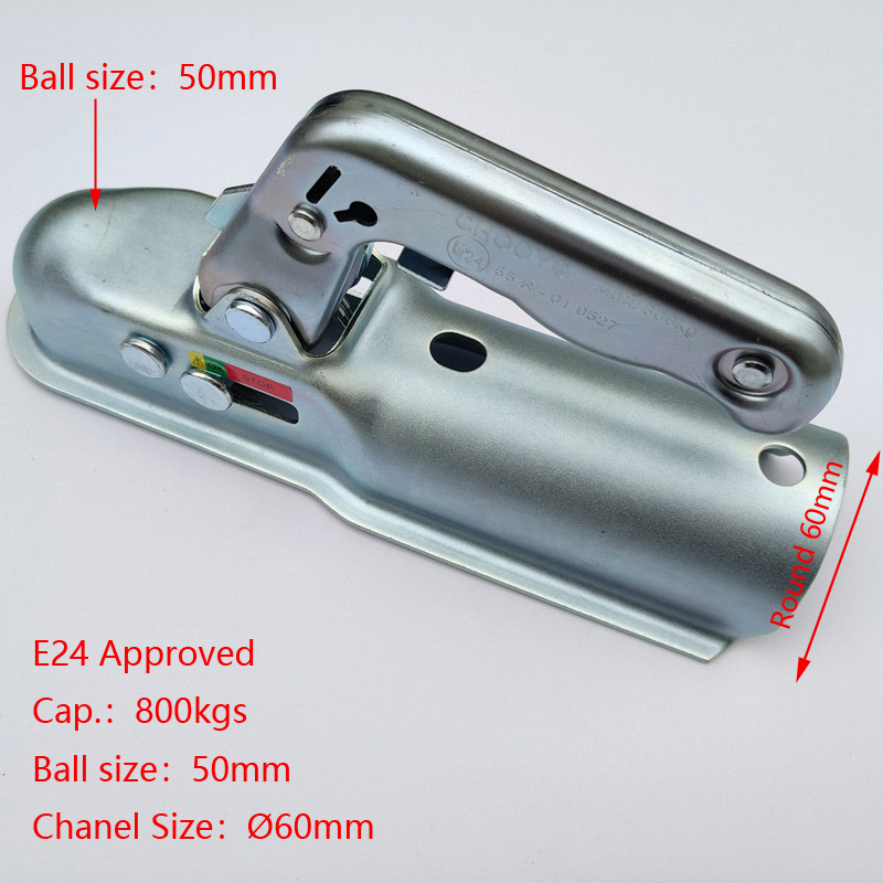 Boule d'attelage pour accrocher une remorque ou une caravane - 50 mm