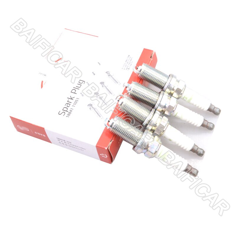 Baificar merke ekte 4pc tennplugger 18841-11051 lfr 5 a 11 for hyundai sonata  ix35 kia sorento 2.4 3.5 sportage  k5