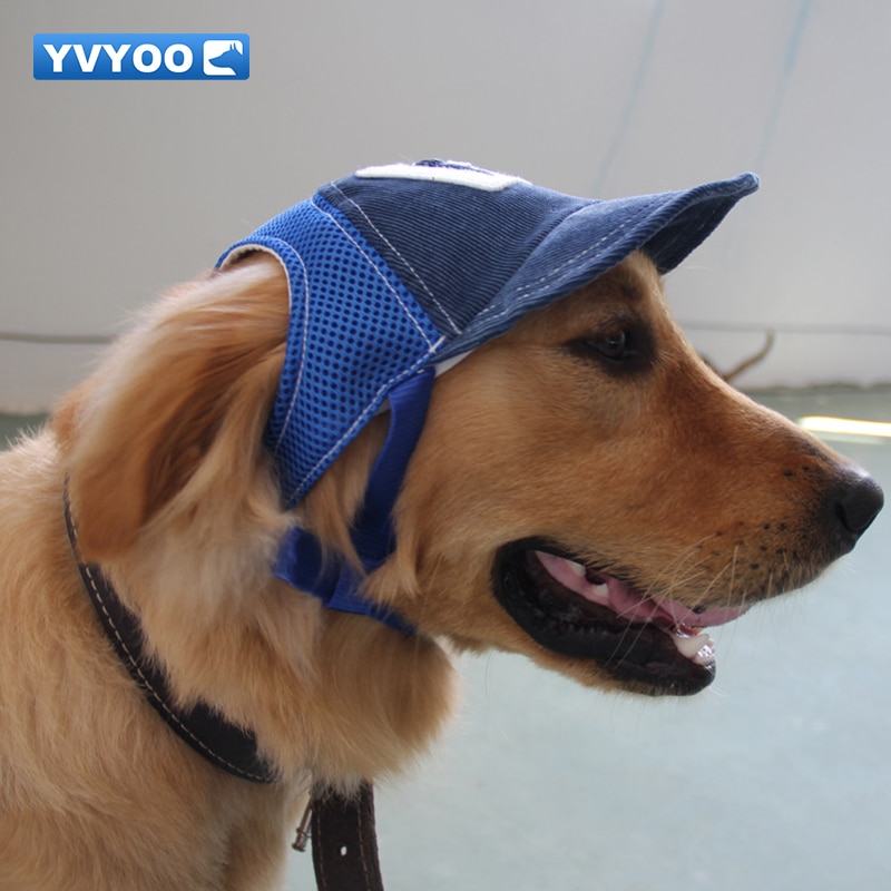 Yvyoo stilig hund keps baseballkeps fritidsresor solskyddshatt manchester ventilerande mesh justerbar 2 färg  a09