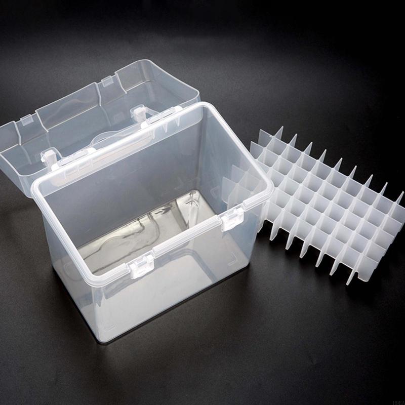 Pennarello multifunzionale per custodia Portapennarelli colorati in plastica trasparente Penna a pennello portatile per custodia per bambini