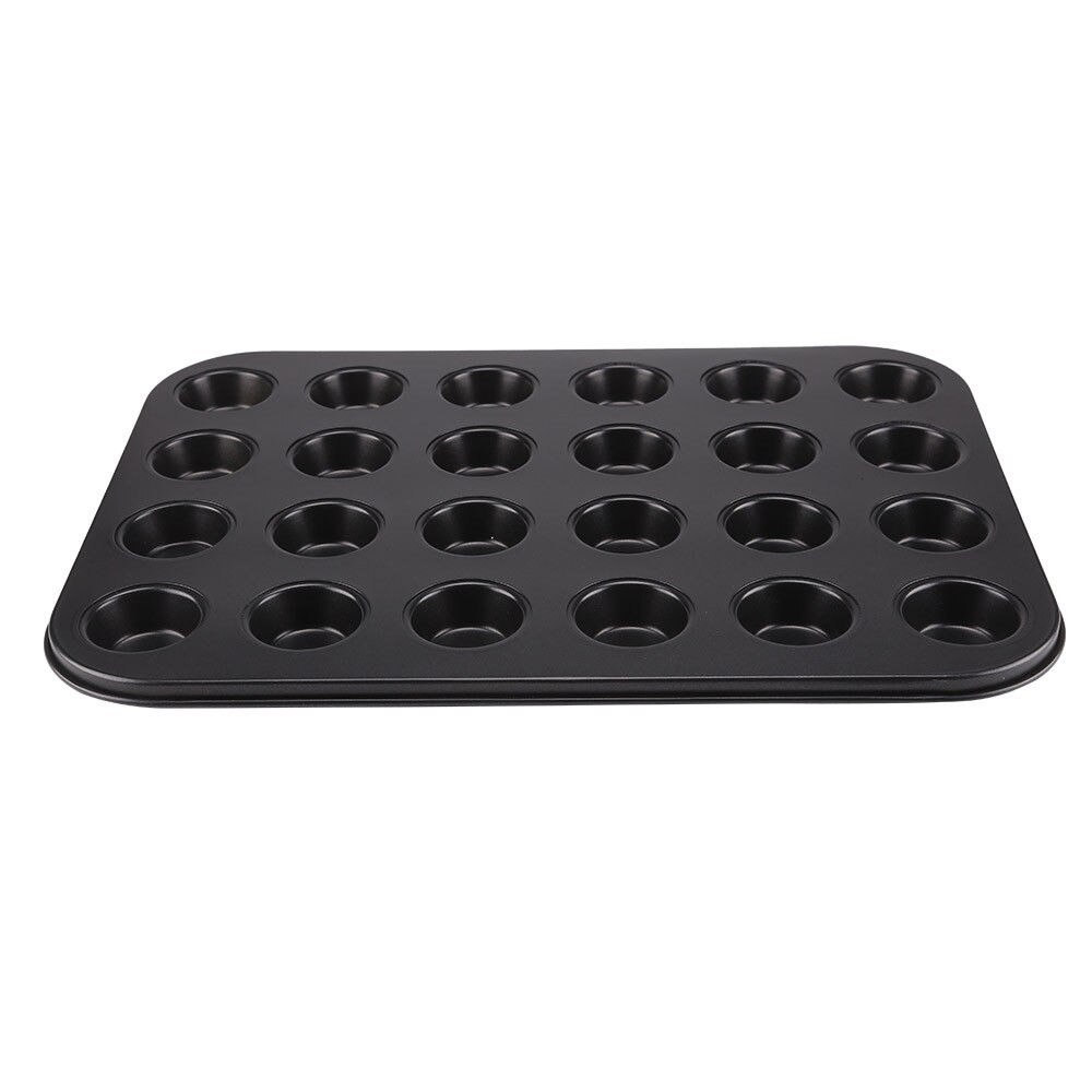 Cake Mold Pan Non Stick 24 Mini Cupcake Baking Pan Tray Tin Cup Cake Yorkshire Pudding Muffin Cake Mold Kitchen Accessories