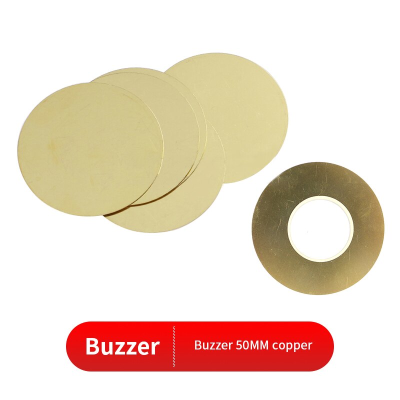 10PCS 35MM 50MM Piezo Elements buzzer Sounder Sensor Trigger Drum Disc Copper Piezo buzzers For Arduino Loudspeaker