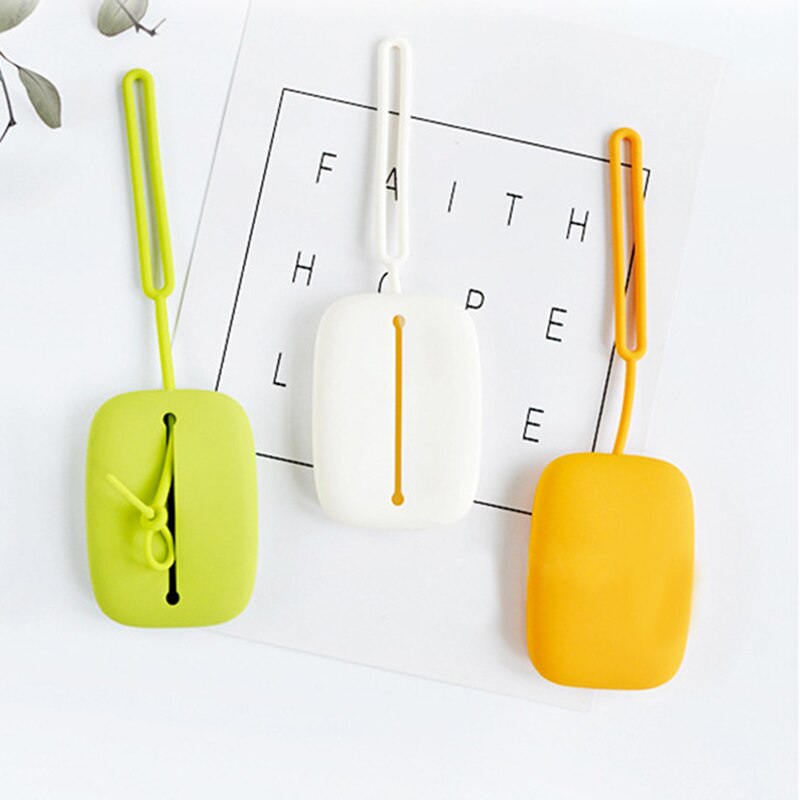 Smart Keychain Holder Organizer Credit Card Holder Mini Card Key Case ID Card Holders Multifunctional Silica Gel Cute Long Bag