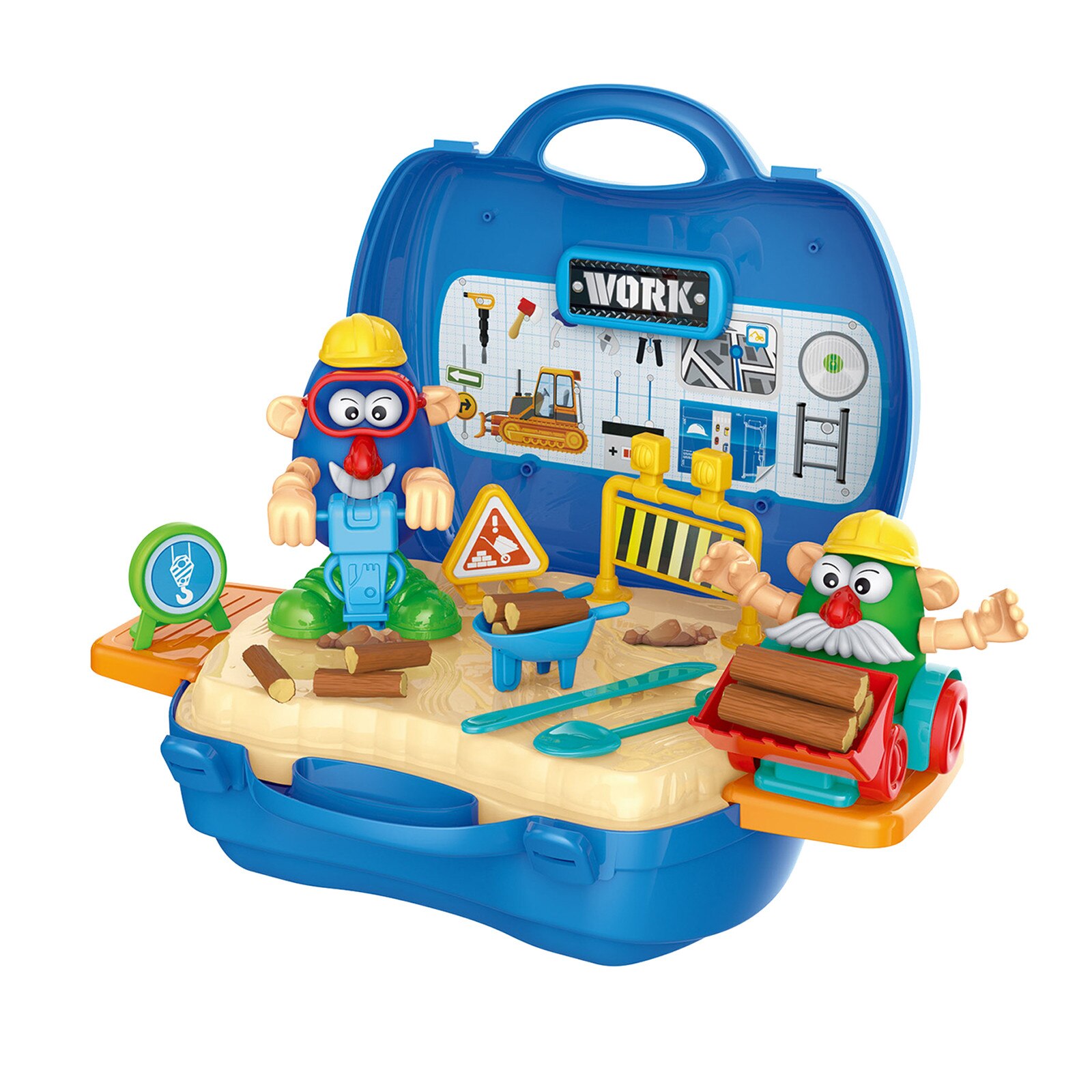 Udawaj zestaw zabawek mechanik zawody szefa kuchni odgrywanie ról zabawka prezent dla dziecka zestaw walizek mini rodzina gospodarowanie zabawki