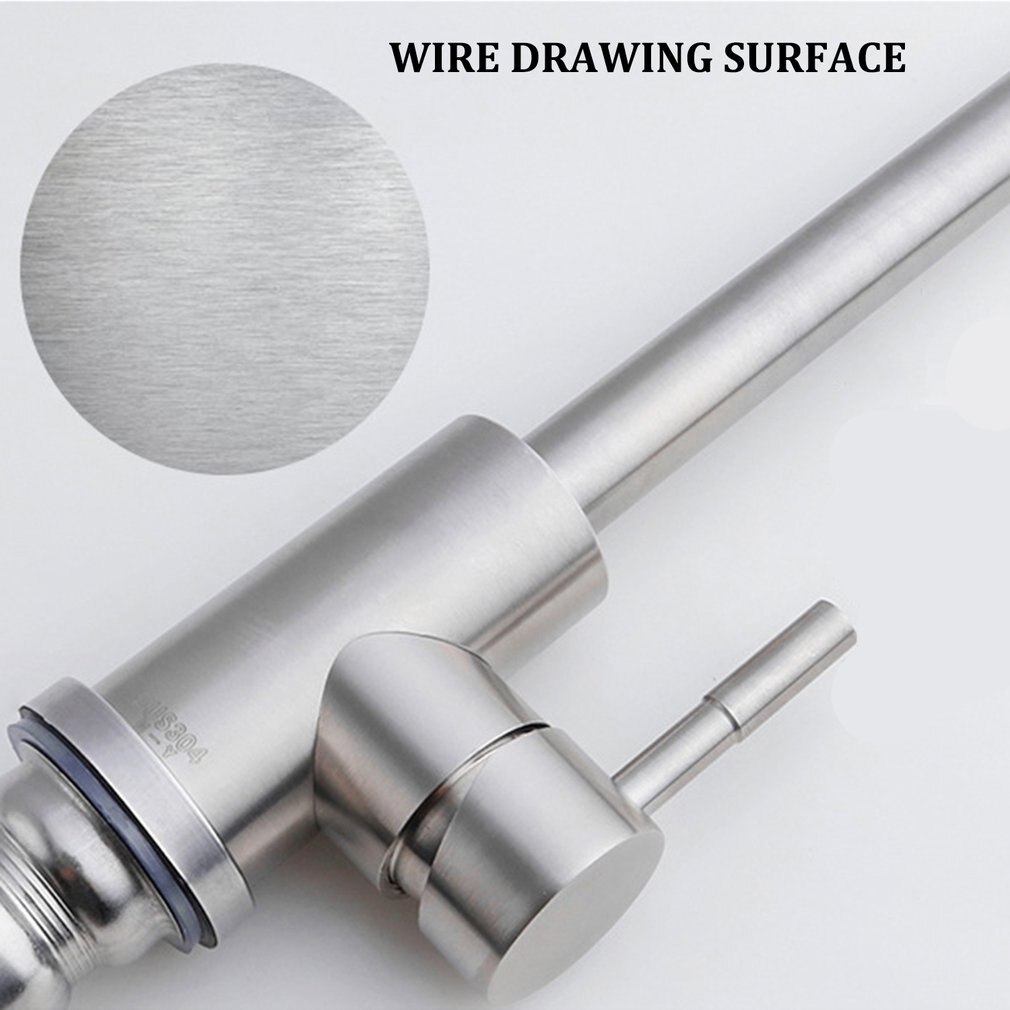 Rvs Keuken Instant Verwarming Kraan Draaibaar Koud Dual-Gebruik Snelle Verwarming Kraan Douche Valve