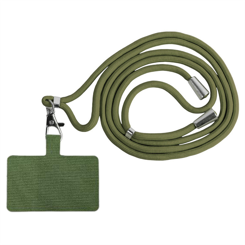 Cordão ajustável destacável do telefone, cordão do pescoço, cinta mosquetão, pingente compatível com cartão, cores fob móvel, novo