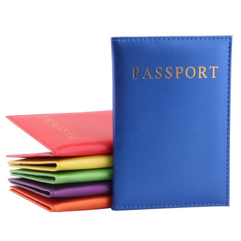 Universal Travel Paspoort Deksel Vrouwen Pu Leer Leuke Roze Paspoort Mooie Meisje Paspoort Case Reizen Covers Voor Paspoorten