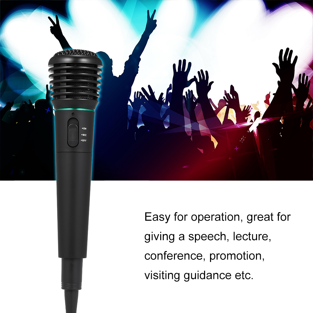 2 in 1 Wired &amp; Wireless Handheld Microphone Wireless &amp; Wired Microphone Receiver Unidirectional