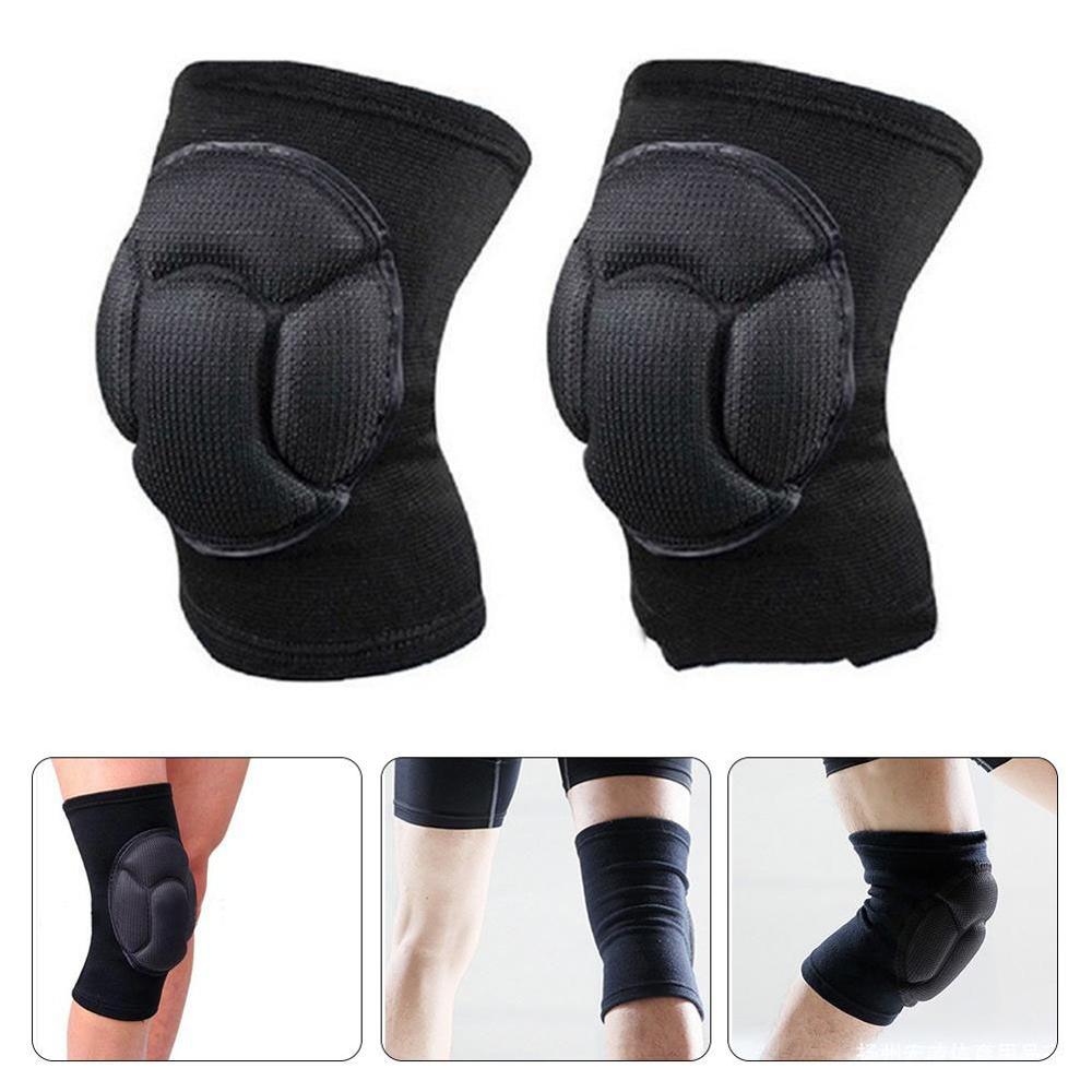1pair Goalkeeper Sponge Kneepad Sports Football Volleyball Work Knee pads Dancing Kneelet Anticollision Cycling Knee Protector
