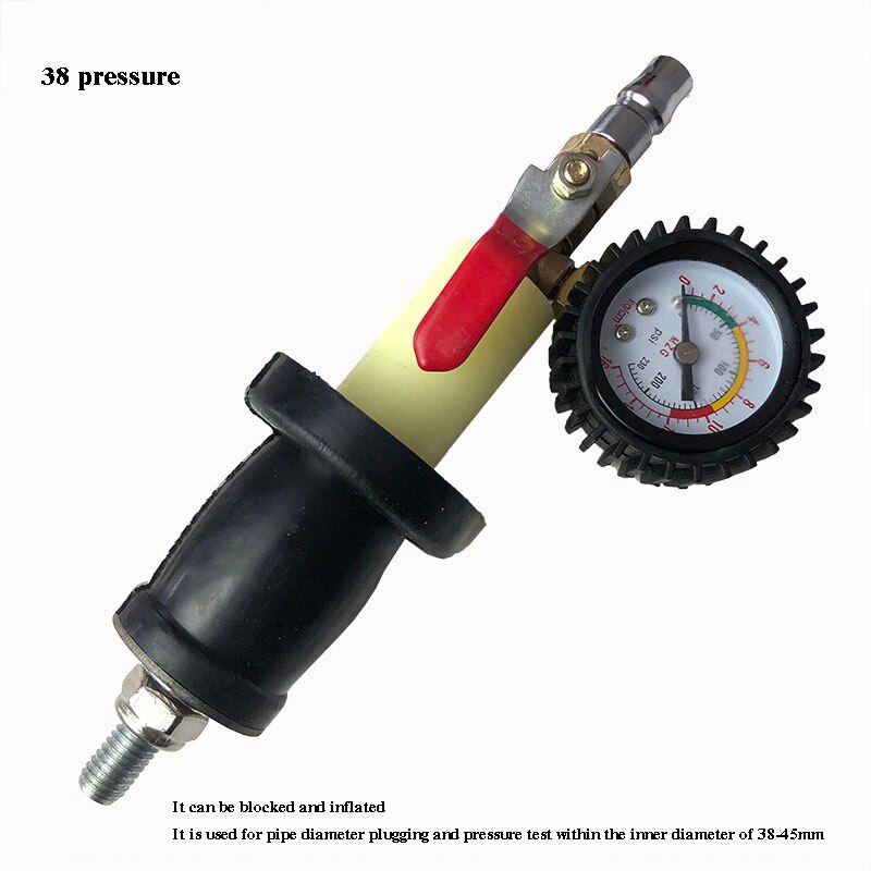 Leakagetest Ofwatertank Plug Rubber Plug Druk Rubber Pier Pijp Verstopping Lekken Detectiontoolset Onderhoud Van Intercoole Hoofd: 38 pressure