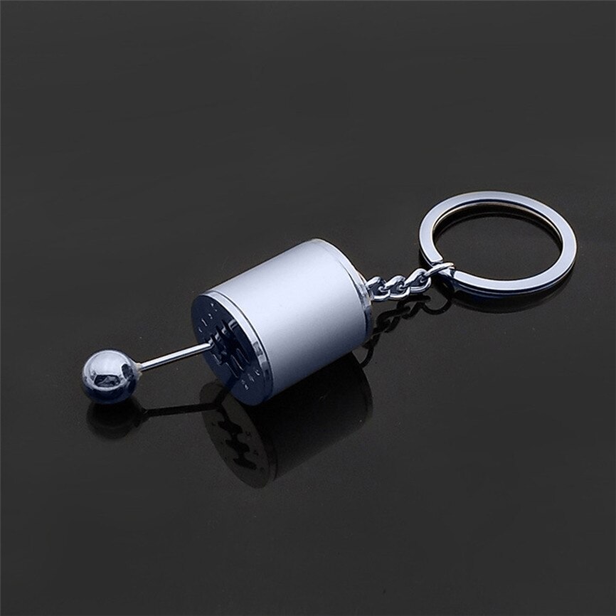 Gear Knob Gear Shift Gear Stick Gear Box Metal Key Chain Keyfob Car Keyring Keychain Tool Sep#2