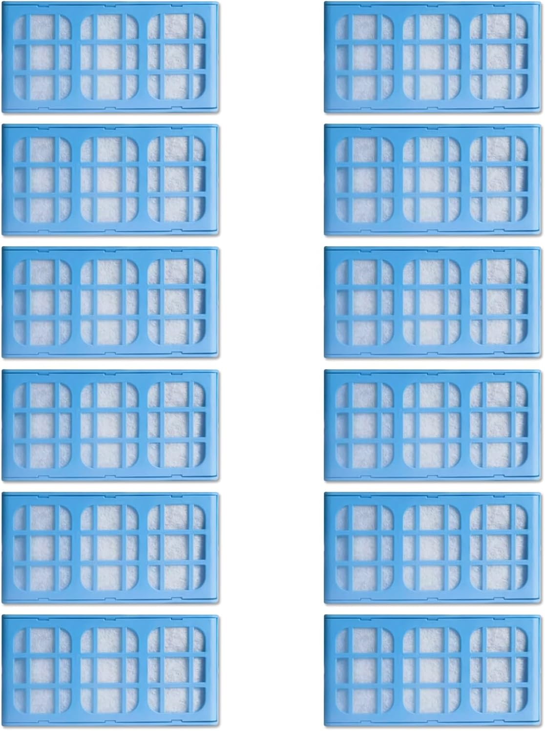 Juego de cartuchos de filtro de agua de repuesto, 12 Uds., para fuentes de mascotas PET MATE Cat Mate