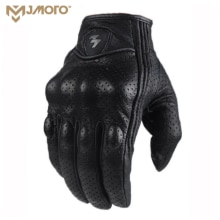 For Icon Leather Motorcycle Gloves Summer Perforated Classic Motorcyclist Gloves Women Enduro MX MTB Biker Accessories