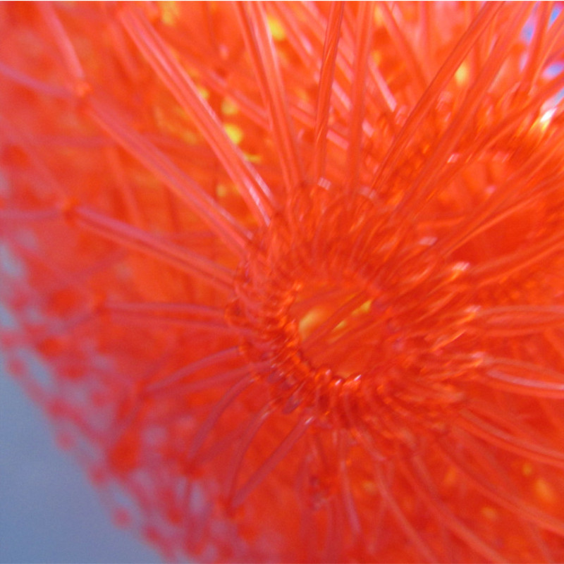 3 Sizes Nylon Fishing Nets Collapsible Fishing Tools Rhombus Mesh Hole Depth Folding Nylon Landing Dip Net