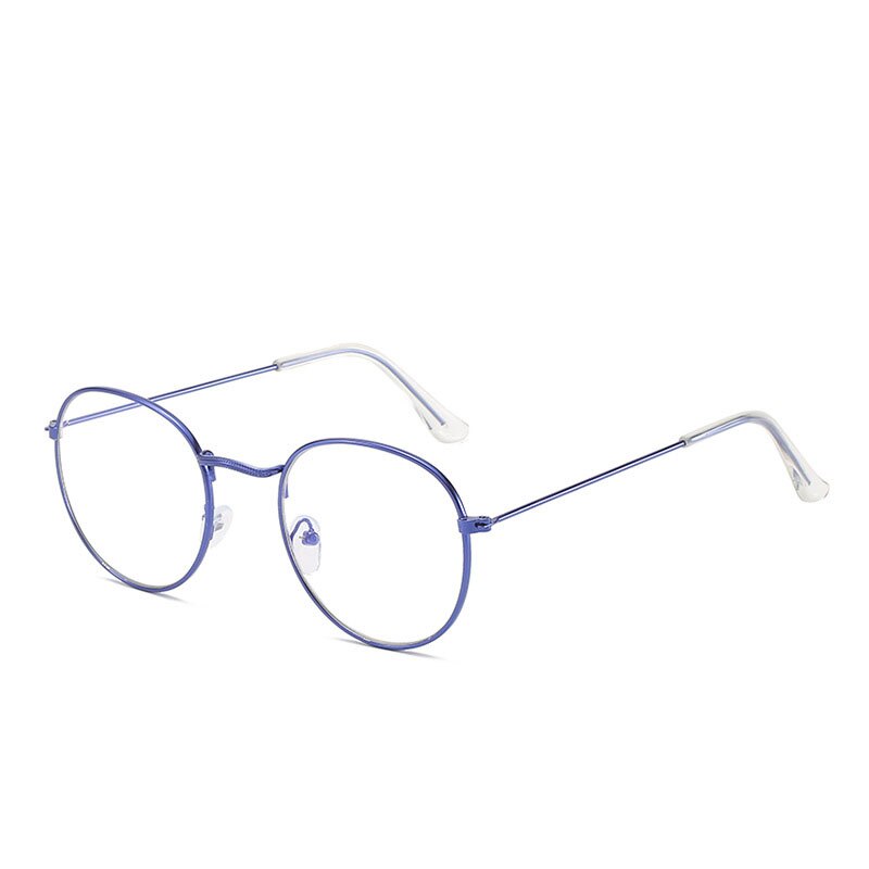 Metalen Frame Vintage Bril Voor Vrouwen Anti Blauw Blokkeren Optische Brillen Metalen Vintage Spektakel Oculos Luxe Gafas A0050