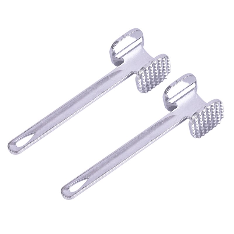 Keuken Vlees Tenderizer,Heavy Duty Manual Hammer Mallet Tool,Vleeshamer gebruikt voor biefstuk, kip, vis (gouden