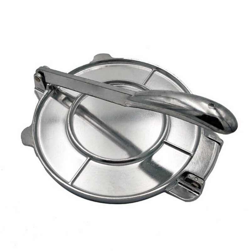 Dough Pastry Press Maker Pan Long Handle Foldable DIY Tortilla Press Maker 8Inch For Kitchen Pancake Pie Cooking