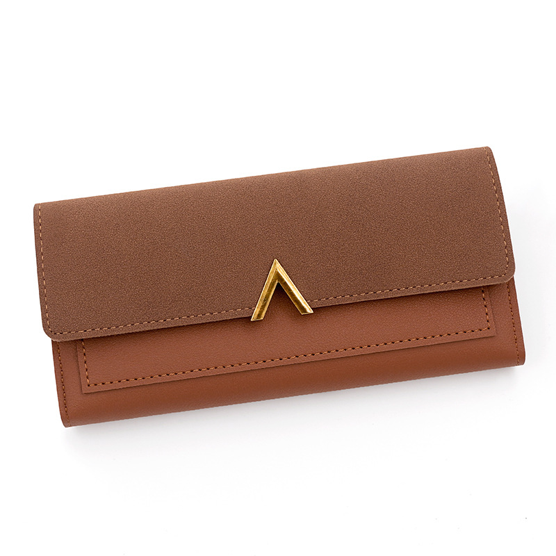 Lange punge til kvinder, pung, lang møntpung, kortholder, lille damepung, kvindelig hasp, mini clutch, billetera bolas: Guld
