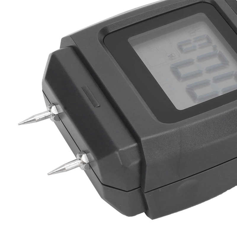 Wood Moisture Meter Digital Wall Paper Cardboard Box Wet Dry Humidity Accuracy Tester