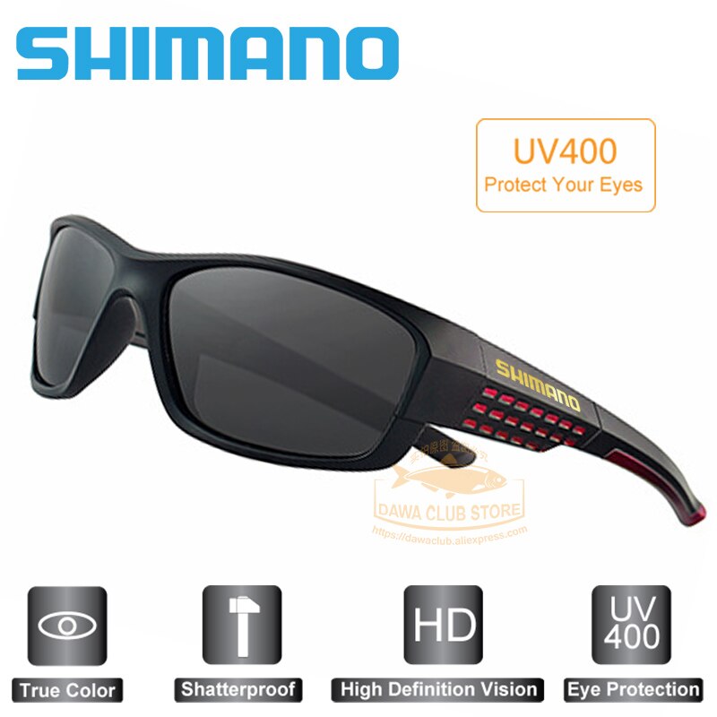 Shimano Polarized Sunglasses Fishing Sunglasses Road Cycling Glasses Mountain Bike Bicycle Riding Protection Goggles: C2