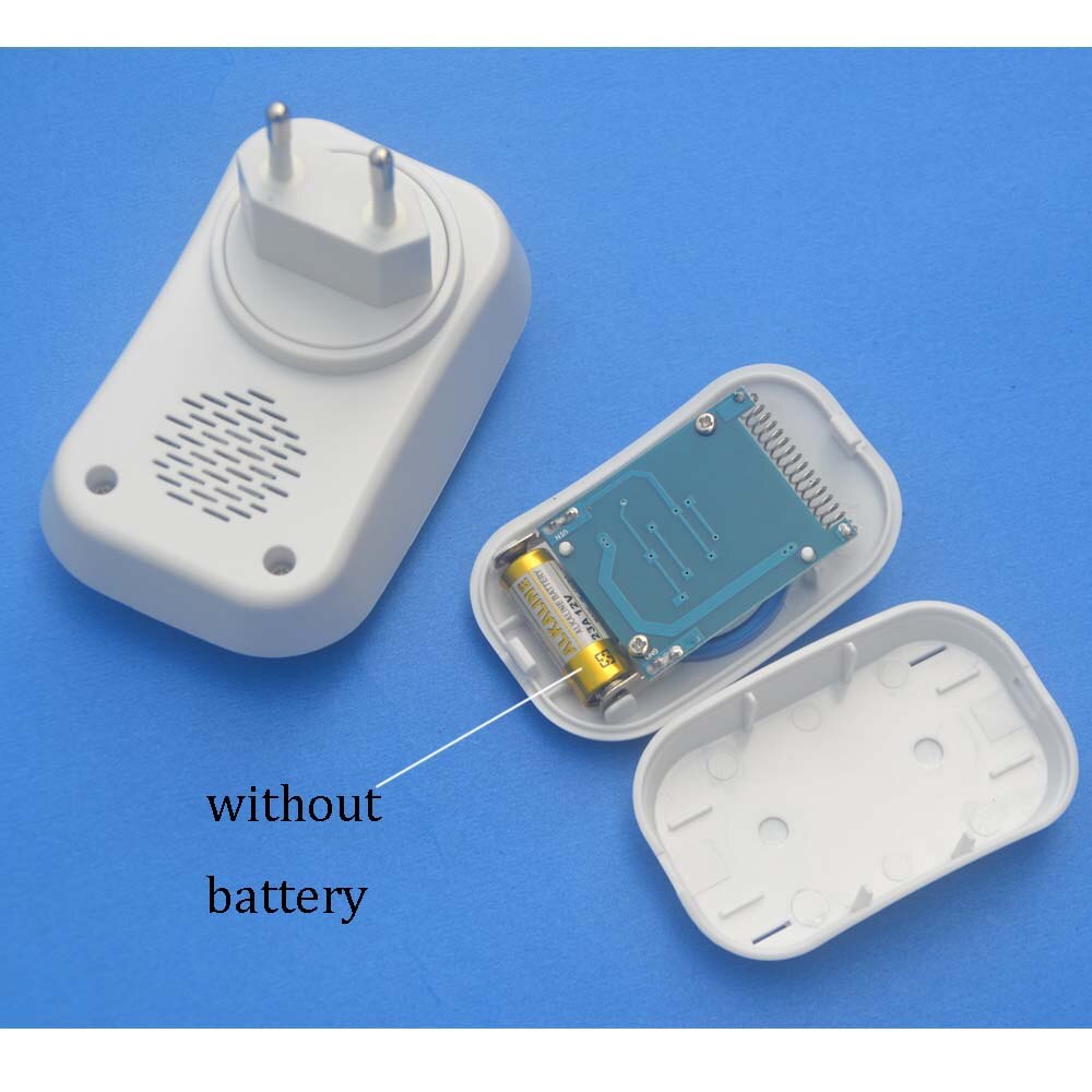 Wireless Home Doorbell with 32 songs Security Alarm Portable Doorbell