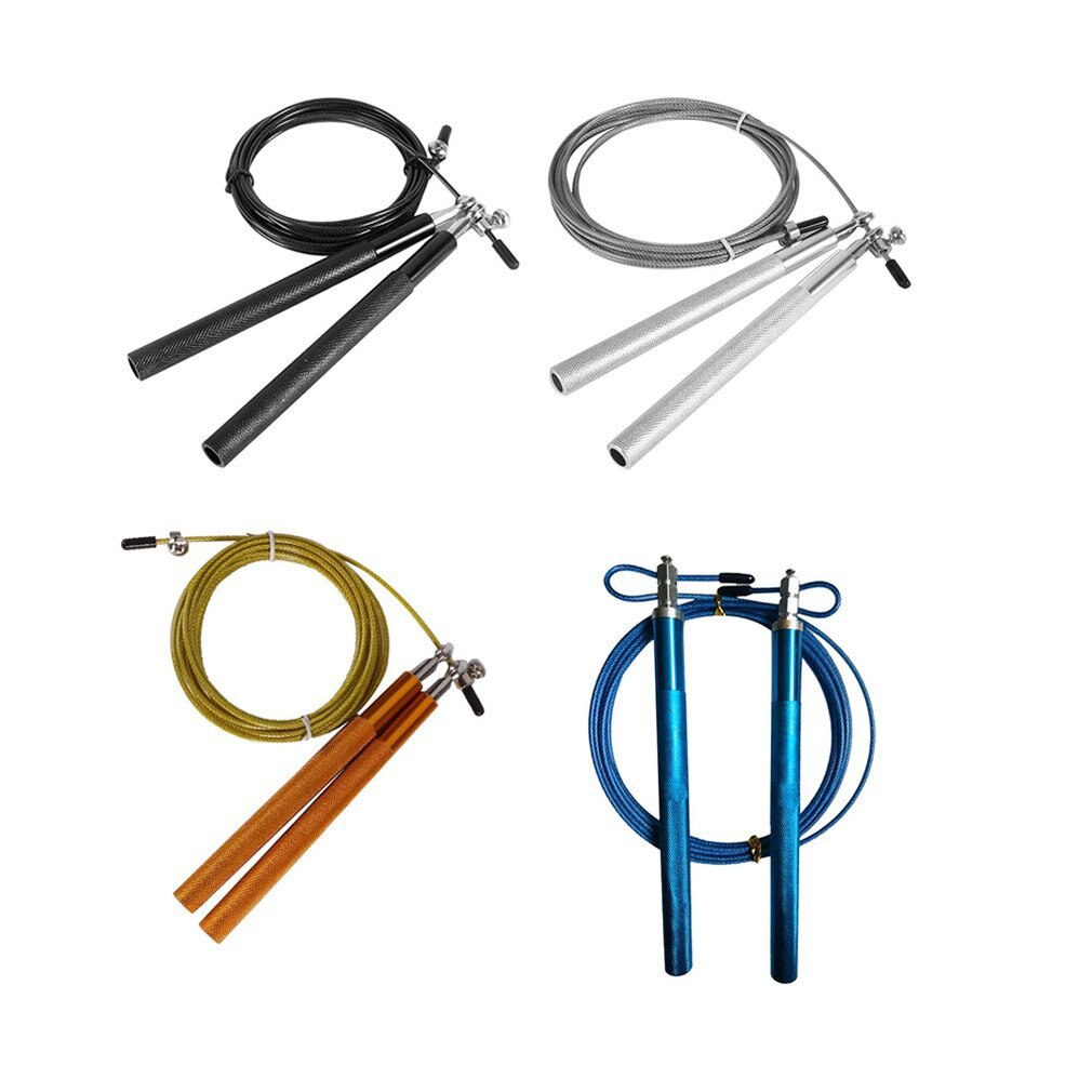 3 mètres portant la corde à sauter formation de forme physique corde à sauter professionnelle Double secouant le jeu poignée en aluminium en métal