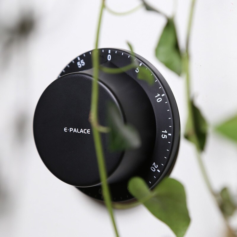 Kitchen Timer Stainless steel Alarm Cooking mechanical Magnetic Clock Temporizador de cocina mecanico Minuteur cuisine mecanique