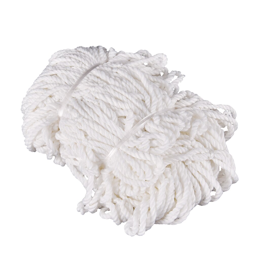 1pc fotballballmål nett fotballnett polypropylenett for porter treningspostnett full størrelse netto 1.8 x 1.2m