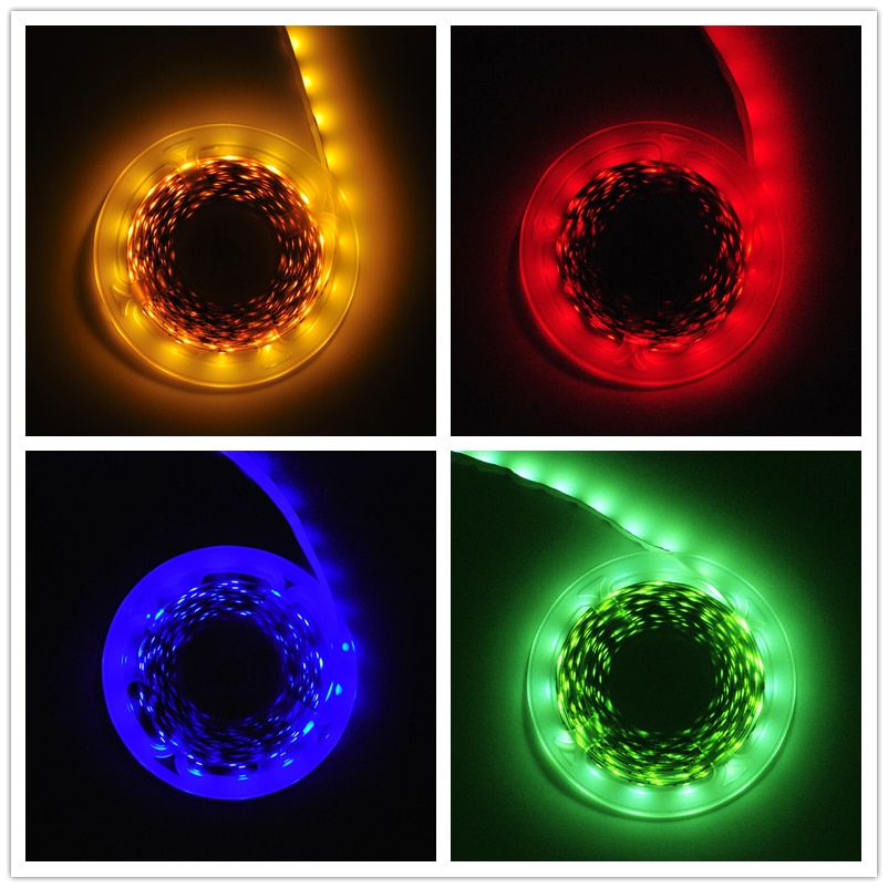 LED Streifen Licht flexibel Lampe 1M 2M 3M 4M 5M Klebeband Diode SMD 2835 DC5V schreibtisch Bildschirm TV Hintergrund Beleuchtung USB Kabel 3 Schlüssel Kontrolle