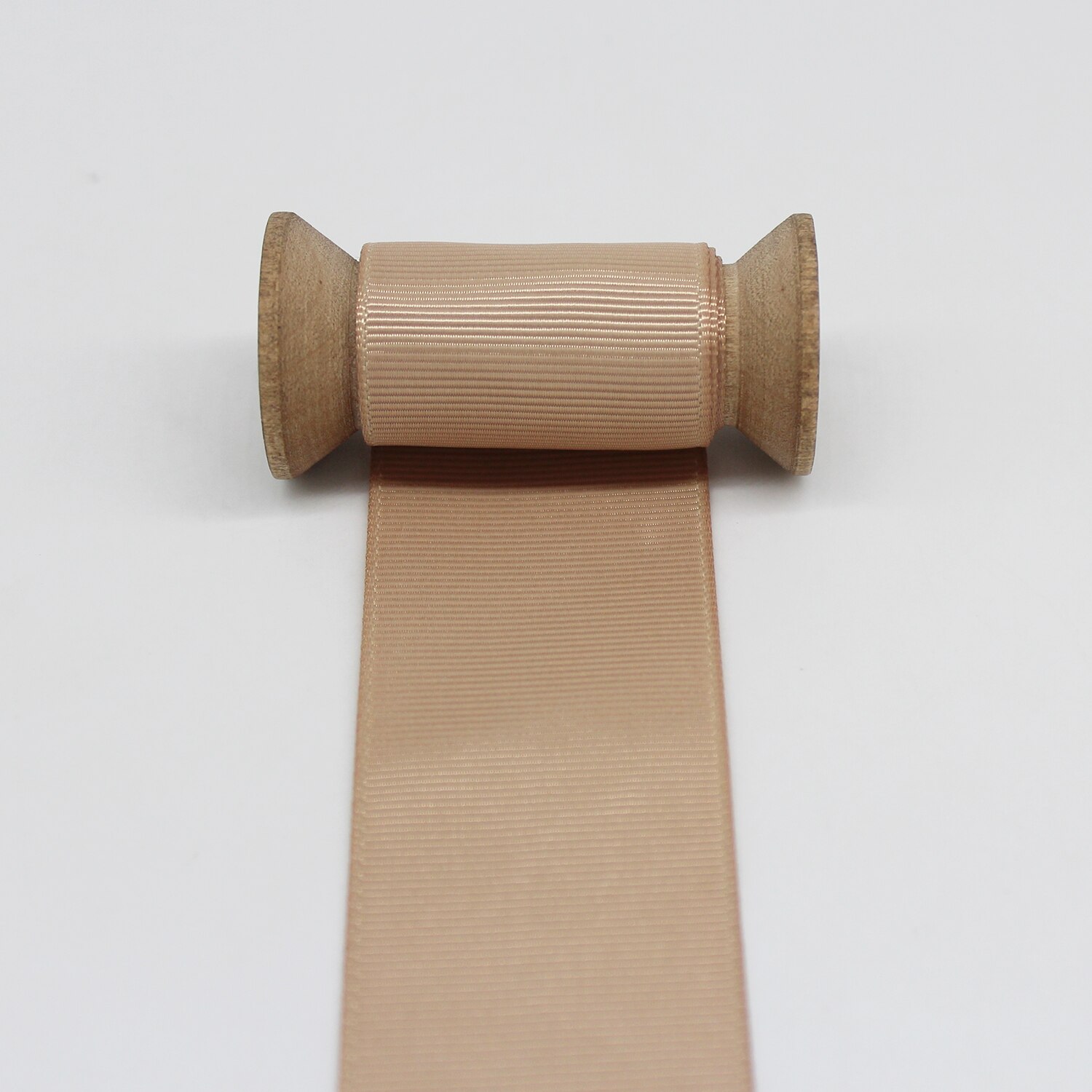 5 Meter/partij Tan Effen Kleur Grosgrain Lint Polyester Stof Zijde Satijn Lint Voor Diy Accessoires 1/4 &quot;3/8&quot; 5/8 &quot;1&quot; 1.5&quot;: 38mm Grosgrain