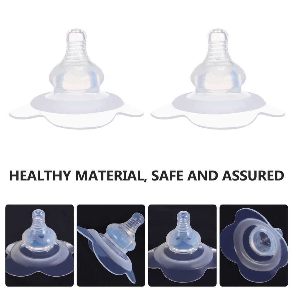 2 pçs protetor de mamilo de enfermagem protetor de mamilo de silicone capa protetora de mamilo protetor de amamentação para casa feminino l