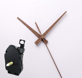 10sets Wooden Hands Wall Clock Mechanism Replacement Quartz Clock Pendulum Movement Large Clock Hands Clockwork Accessories Part: F