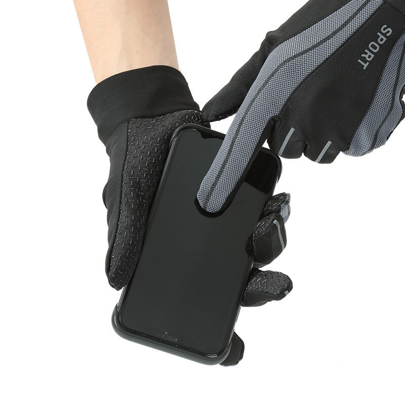 Handschoenen Wanten Fiets Training Fietsen Gel Touch Screen Mtb Mountainbike Beschermende Sport Mannen Vrouw Outdoor Lange Dunne Handschoenen