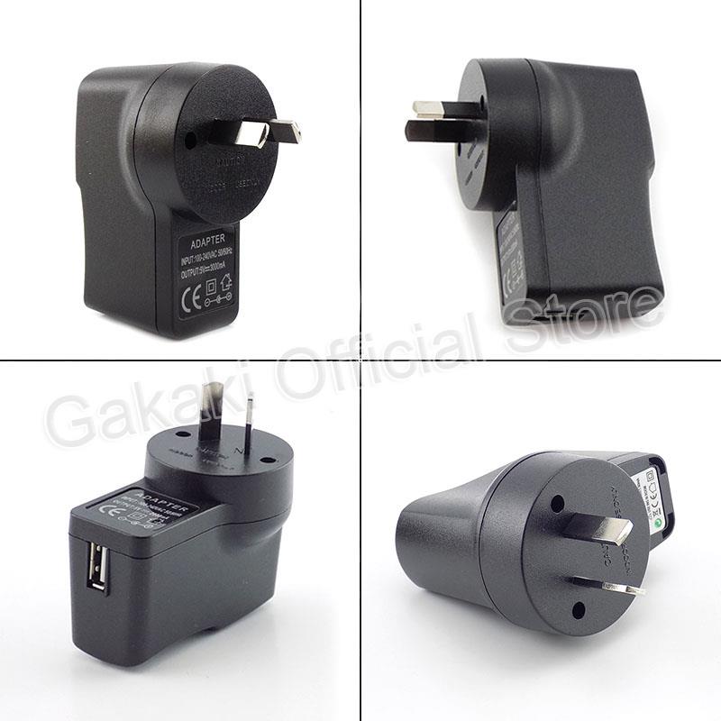 Australia AU Plug Adapter 5V 1A 2A 3A USB Wall Charger Power Supply Travel AC Adapter Charging Universal