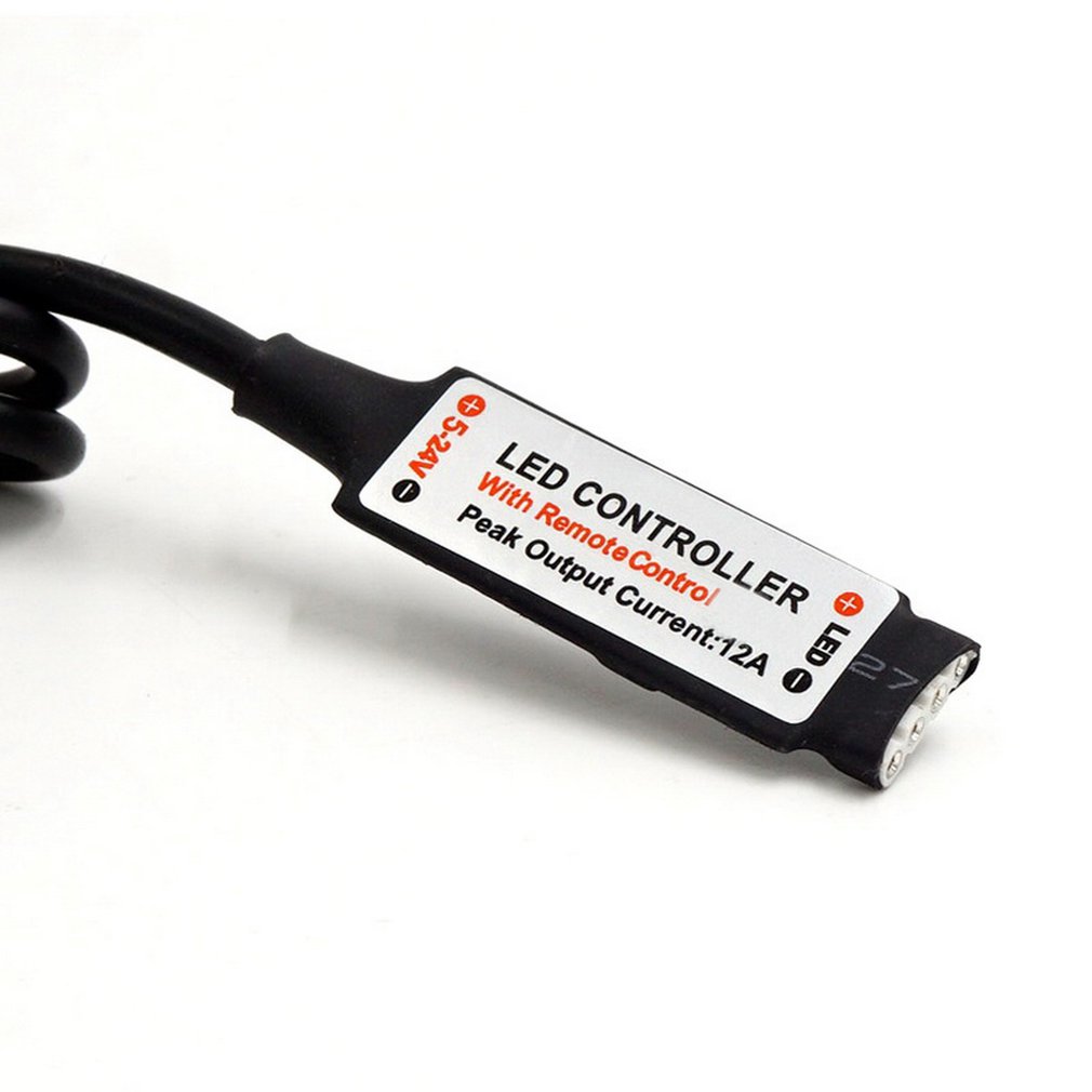 Dc 5v Mini Ir 24 Key Rgb Remote Control For Rgb Led Strip Usb 5v 24 Button Remote With Usb Cable Set