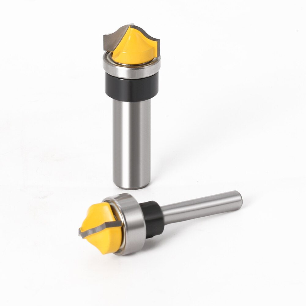 Mèche de toupie à rainure en Faux panneau 3/4 &quot;, 1/4&quot;, 1/2 &quot;, 8&quot;, 12mm, coupe-bois à tige Tenon pour outils de menuiserie