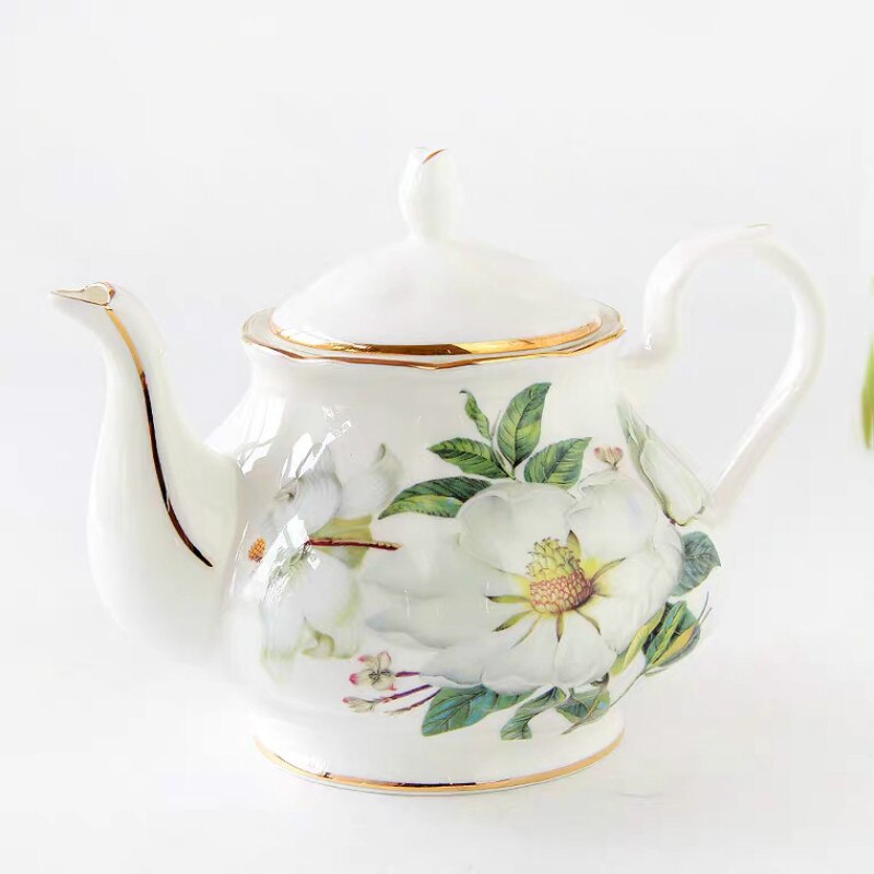 Europese Koffie Bone China Ketel Theepot Engels Afternoon Thee Set Huishouden Grote Capaciteit Filter Keramische Pot Water Pot