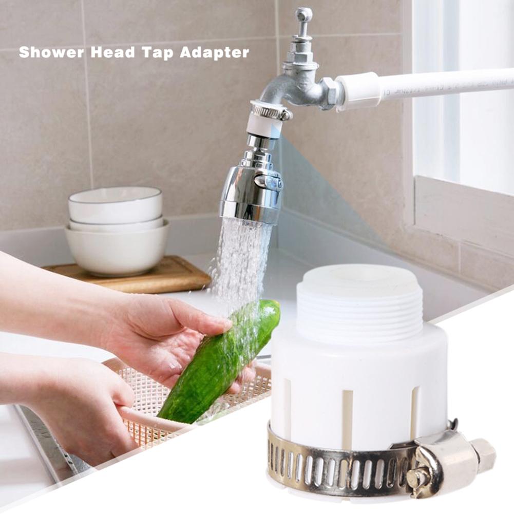 Universal Water Tap Faucet Adapter Shower Anti Splash Head Adapter Rotatable Bubbler Fittings for Kitchen Bathroom Accessories