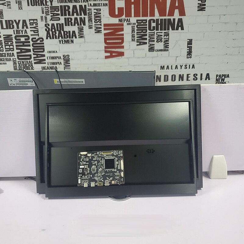 13.3 15.6 17.3 Inch 4K/2K/1080P Draagbare Display Diy Aluminium Shell Behuizing Vice screen